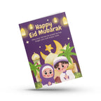 Cute Kids Eid Mubarak Celebration Card Magicgift.ae