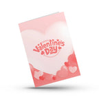 Cute illustrated Valentine’s Day greeting card