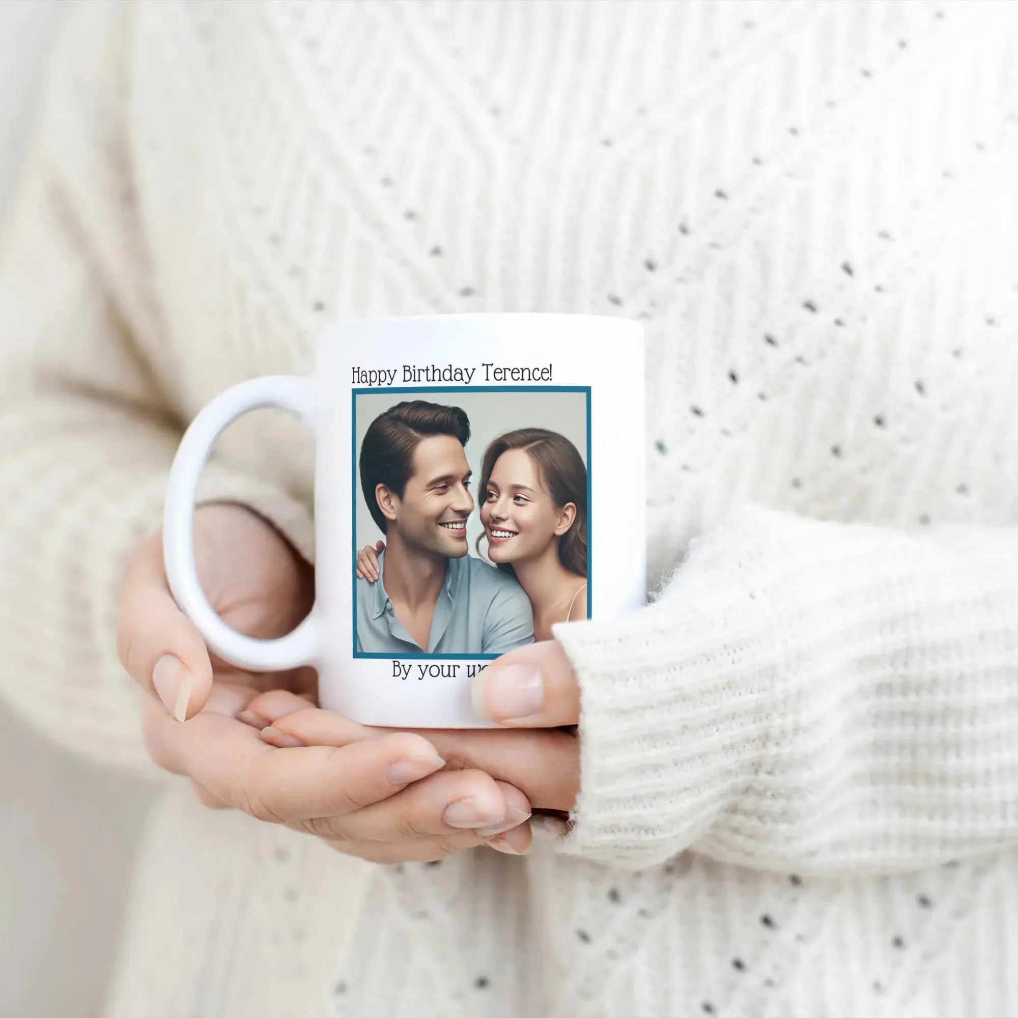 Elegant_two_photo_personalised_coffee_mug_Dubai