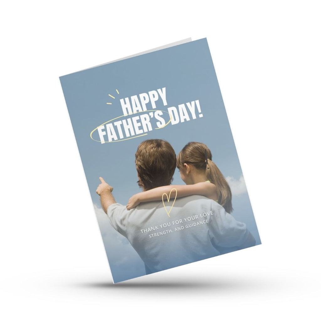 Photo Father's Day Greeting Card for Dad