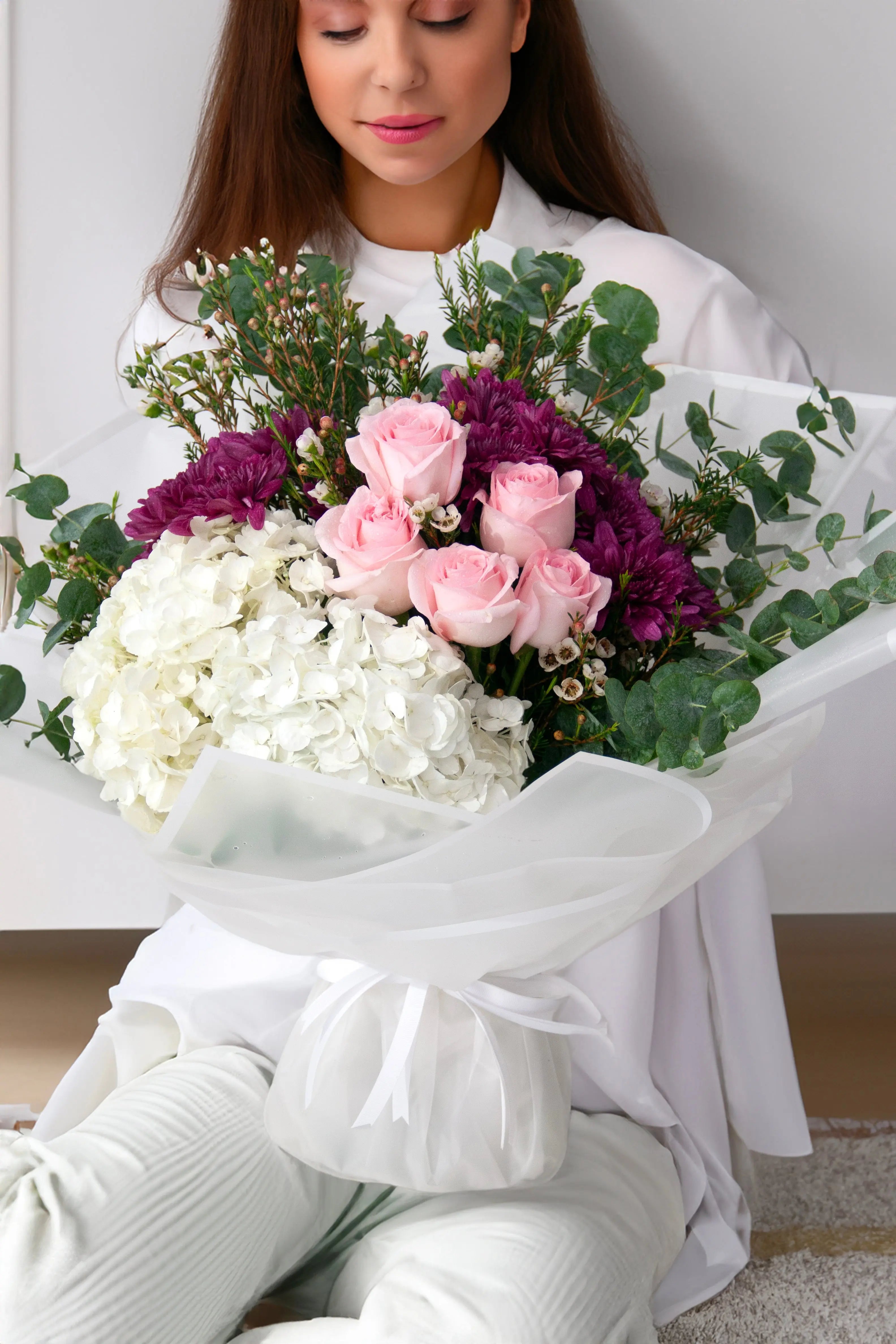 blush-garden-hydrangea-rose-bouquet-dubai