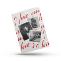 Love themed Valentine’s Day collage greeting card in Dubai