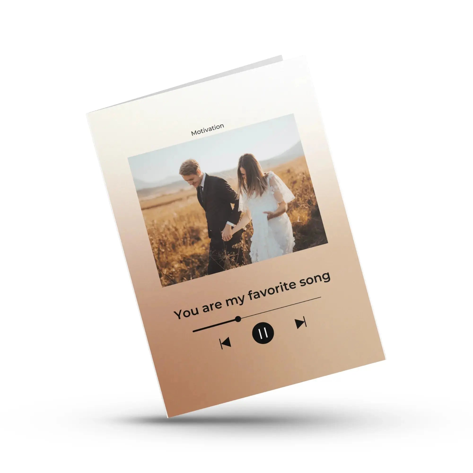 Minimal romantic Valentine’s Day greeting card