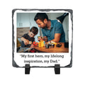My Inspiration Hero Dad Personalised Stone Frame