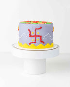 diwali-swastik-cake-dubai