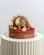 eid-chocolate-cake-with-fresh-fruits-dubai