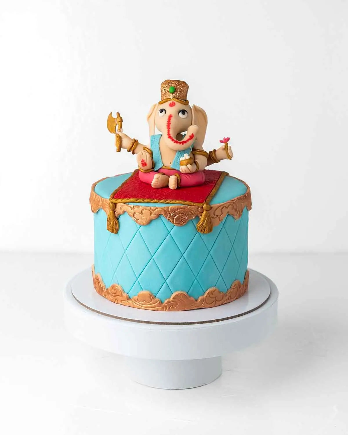 ganpathi-theme-eggless-cake-dubai