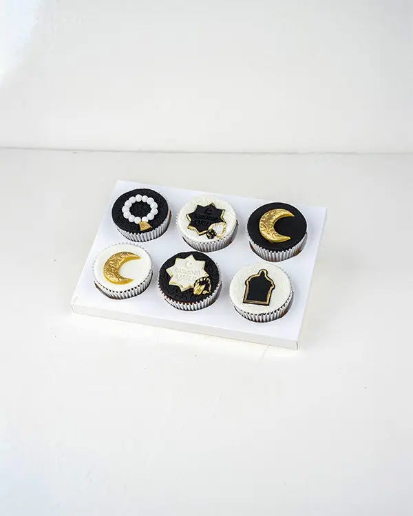 white-and-black-ramadan-cupcake-collection-dubai