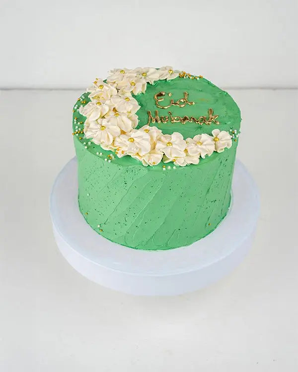 1kg-white-and-green-eid-mubarak-cake-dubai