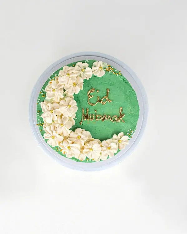 1kg-white-and-green-eid-mubarak-cake-dubai