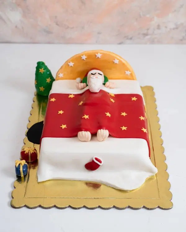 sleeping-santa-cake-dubai