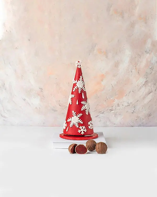 red-tall-christmas-tree-dubai