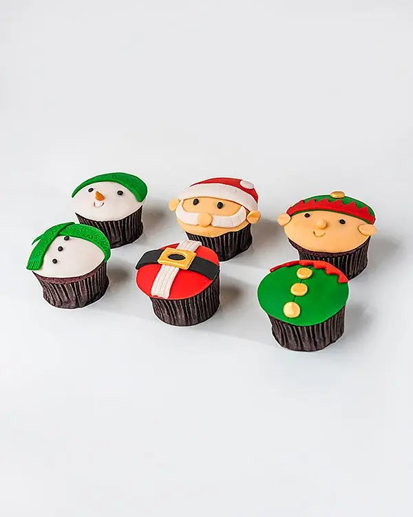 santa-elf-and-the-snowman-cupcakes-dubai