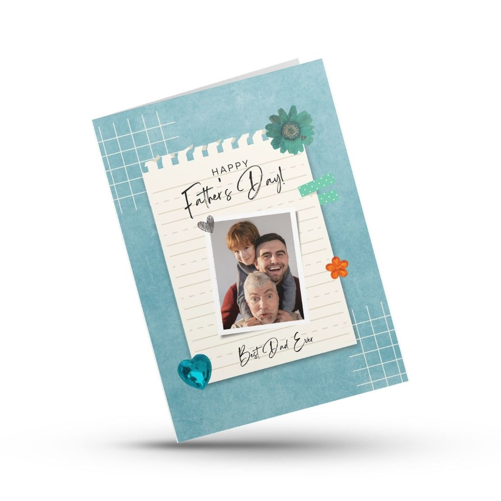 Best Dad Ever Photo Greeting Card