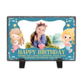 Personalised Birthday Rectangle Stone Photo Frame 3