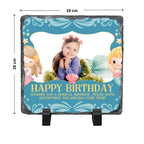 Personalised Happy Birthday Stone Photo Frame 3
