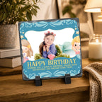 Personalised Happy Birthday Stone Photo Frame 3