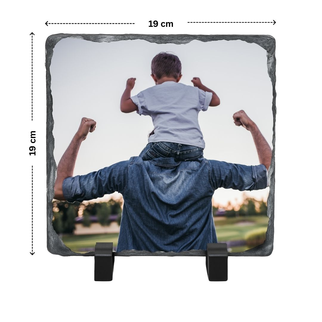 Personalised Stone Photo Frame with Your Photo
