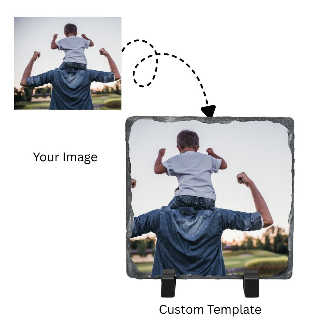 Personalised Stone Photo Frame with Your Photo