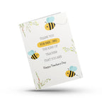 Thank You for Bee-ing Amazing Teacher Card Magicgift.ae