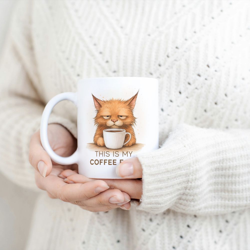 This is my coffee face mug