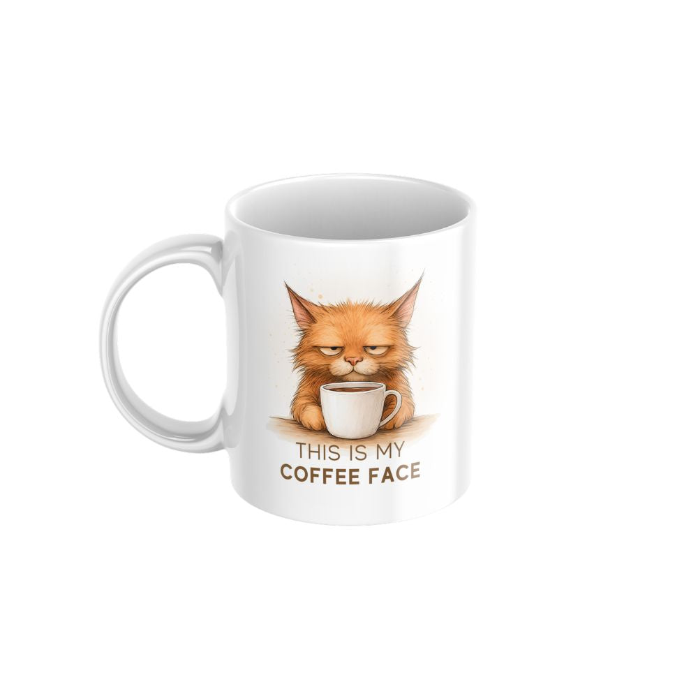 This is my coffee face mug