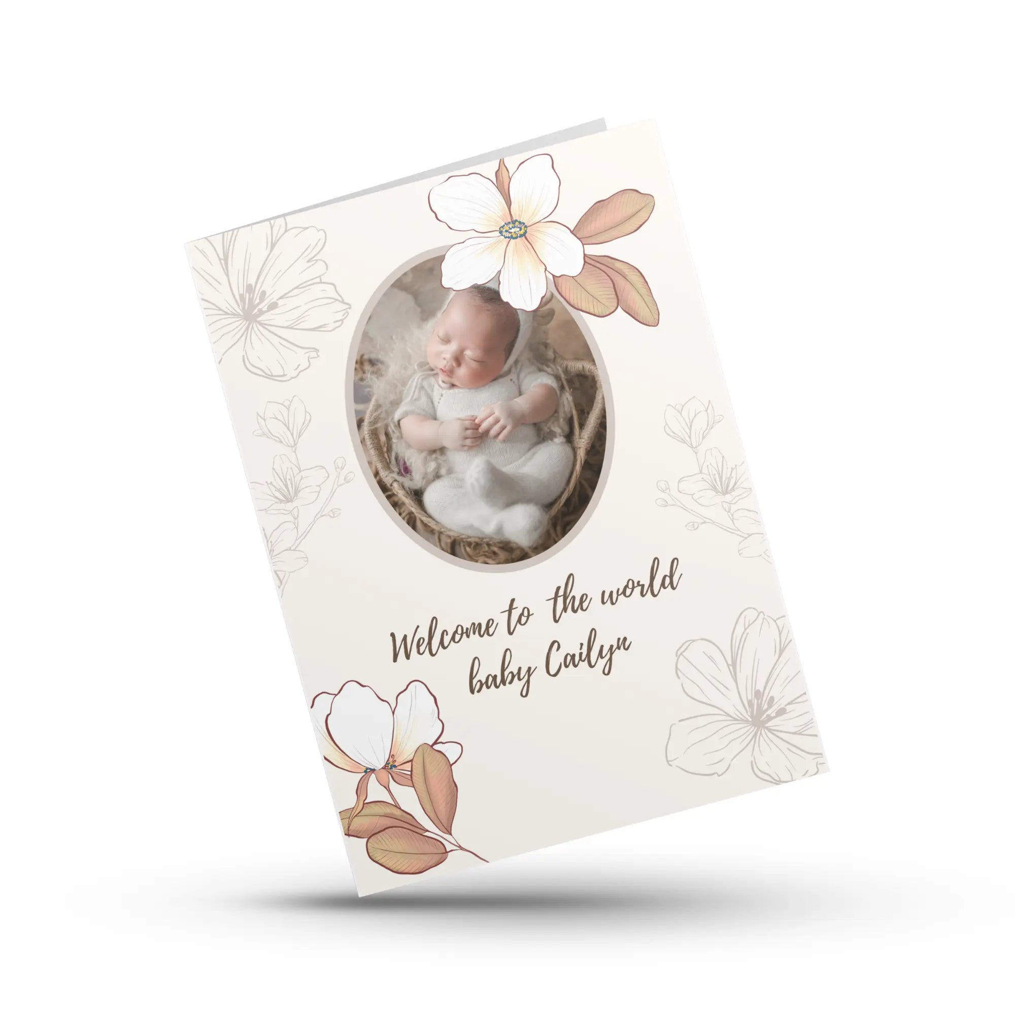 Welcome_Little_One_Baby_Card_Magicgift.ae