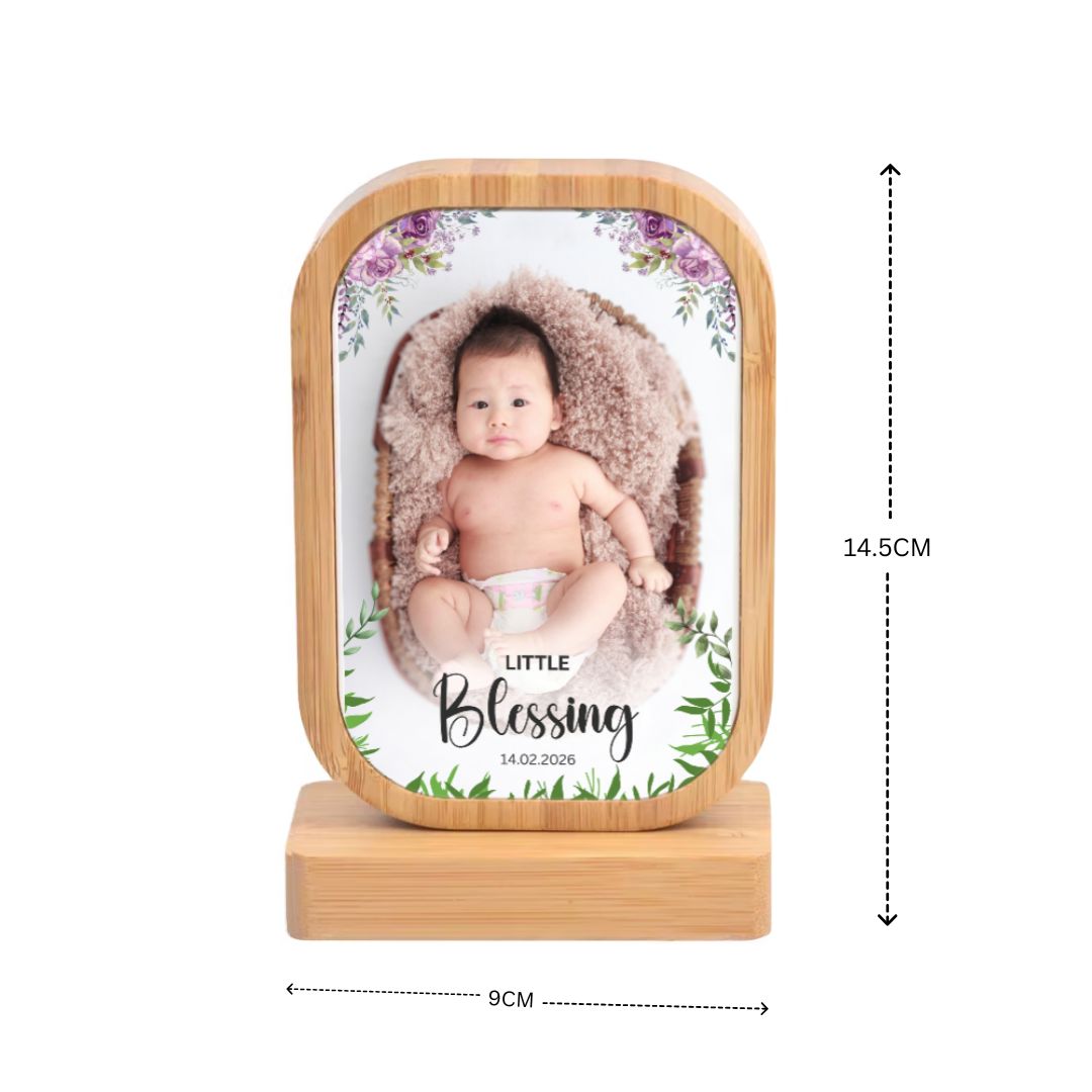 Personalised Baby Photo Frame