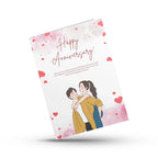 Sweet Love Happy Anniversary Greeting Card Magicgift.ae