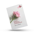 Romantic Rose Wedding Anniversary Greeting Card Magicgift.ae